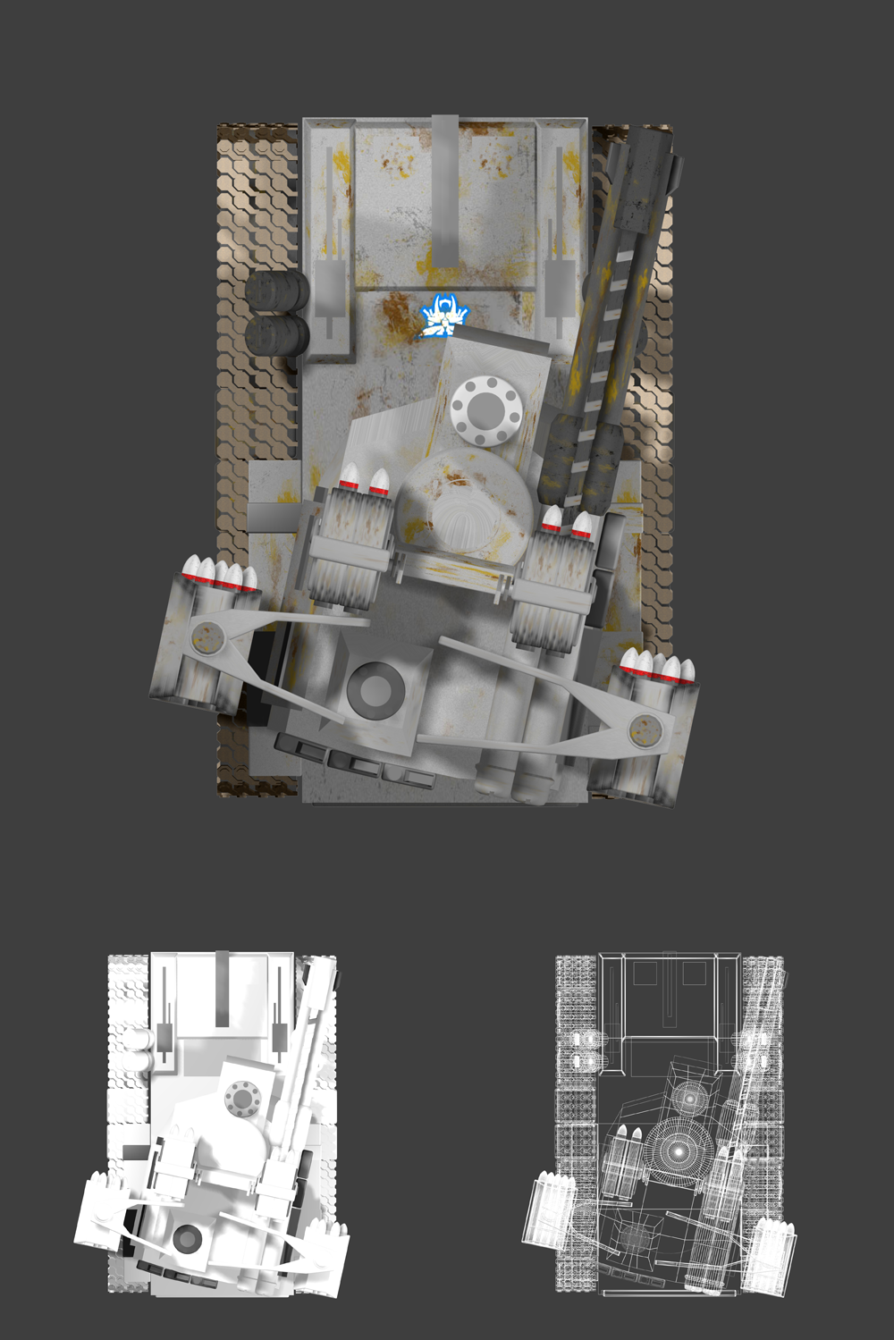 3D Behemoth Tank
